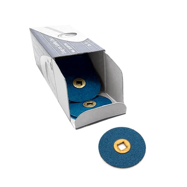 Mini kotouček smirkový Zirconia, 22 mm, hrubý, bal. 50 ks