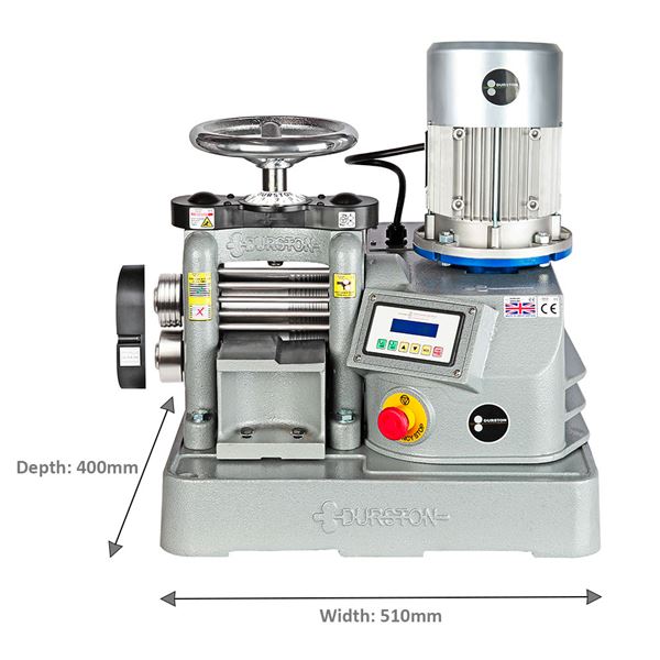 Durston DRM C130 Single elektromos hengerlőgép, lemez/huzal