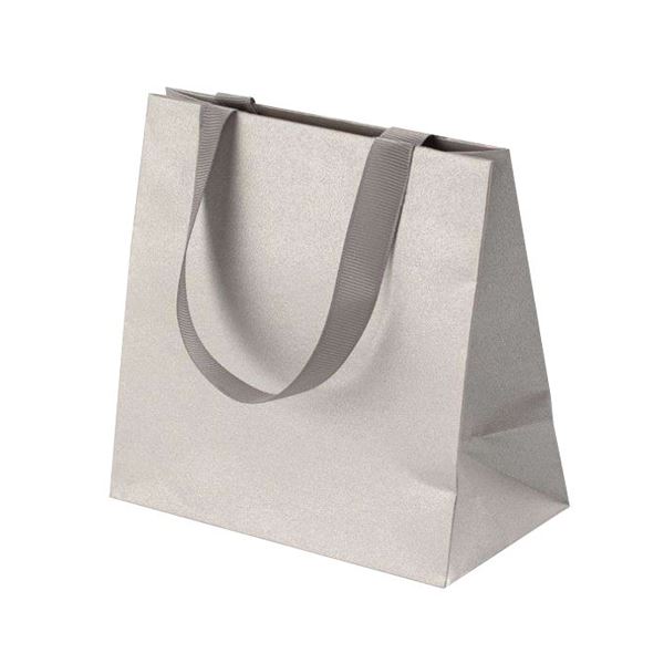 ADELA Paper Bag Silver 150x150x80 mm