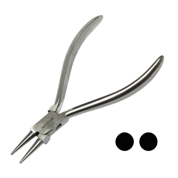 Fogó, kerek, 130 mm