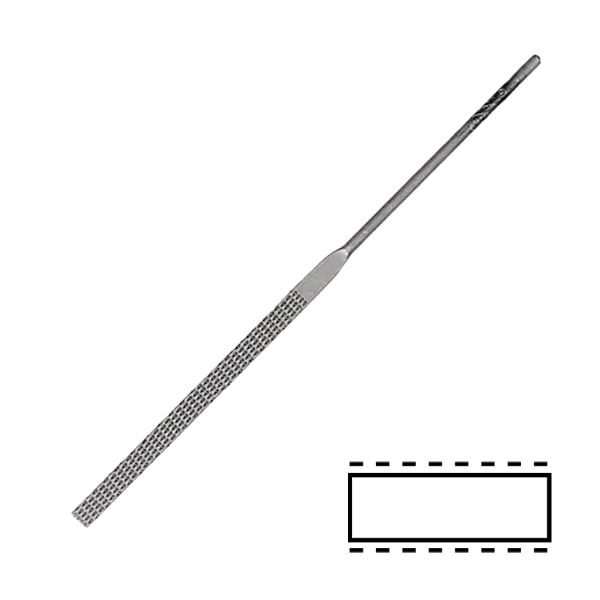 Flat Needle Rasp, 140 mm