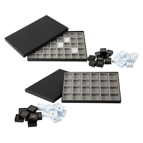 Loose Stone Case 40x40 mm, 12 pcs