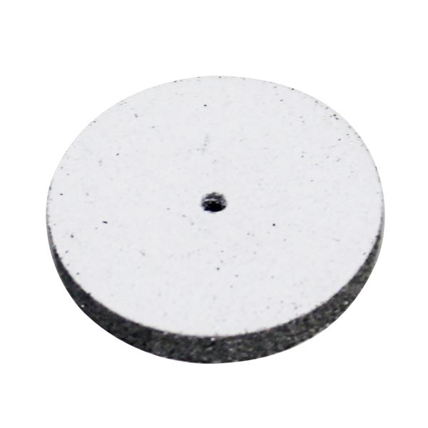 Szilikon korong 22x3 mm, fehér, durva