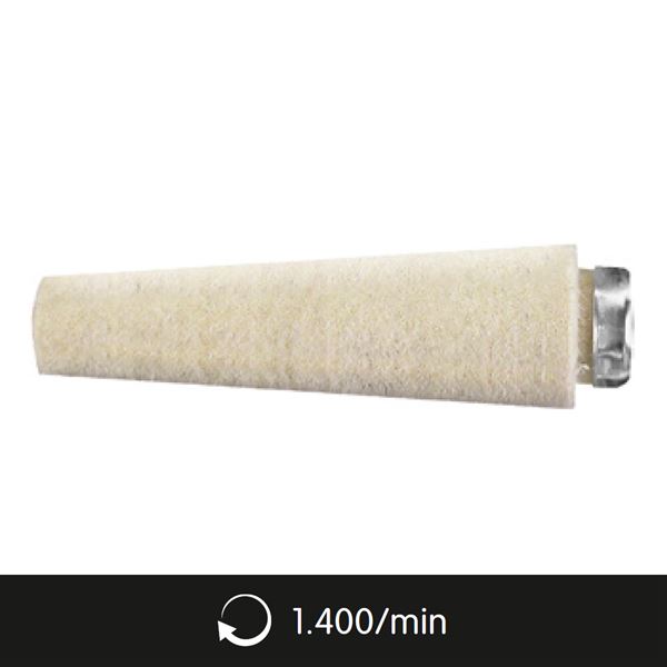Polírozó kúp asztali polírozóhoz, 70 x 21x 13 mm