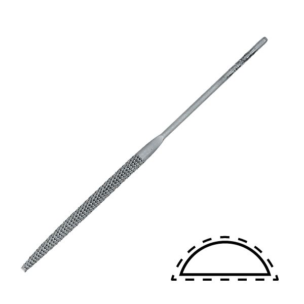 Halfround Needle Rasp, 140 mm
