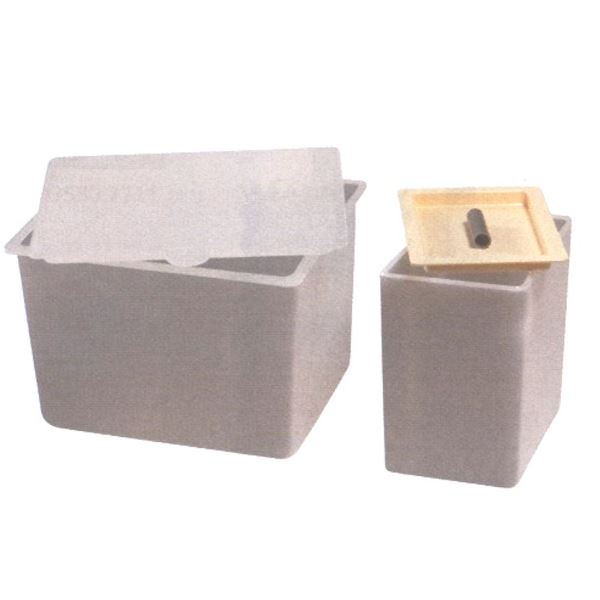 PPH tartály, 3 l, 200x150x150 mm, fedéllel