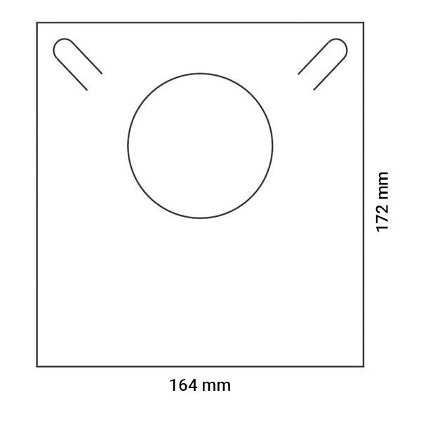 PRIMO Necklace Jewellery Box, 164x172 mm