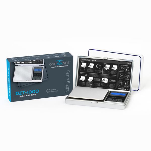 DZT-1000 zsebmérleg, 1000 g/0,1 g