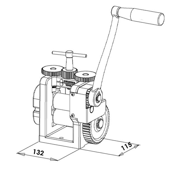 Durston Rolling Mill Hobby 80