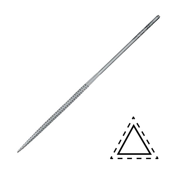 Threesquare Needle Rasp, 140 mm