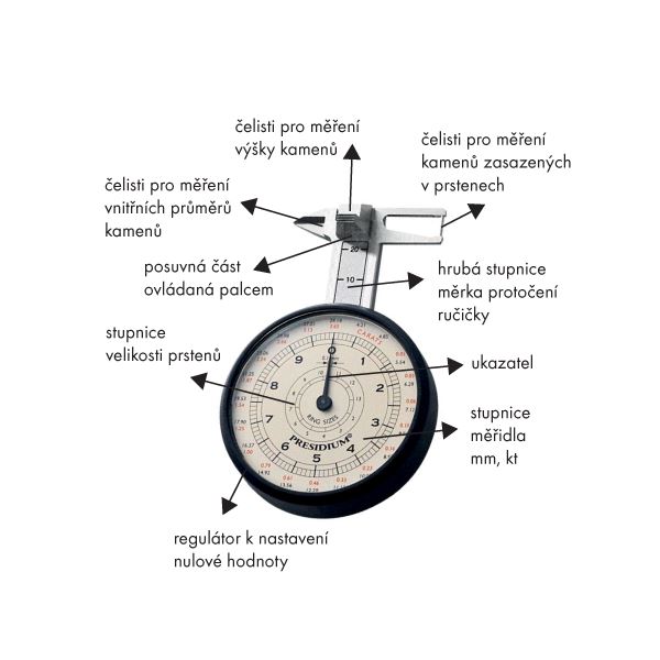Presidium Dial Gauge karátmérő