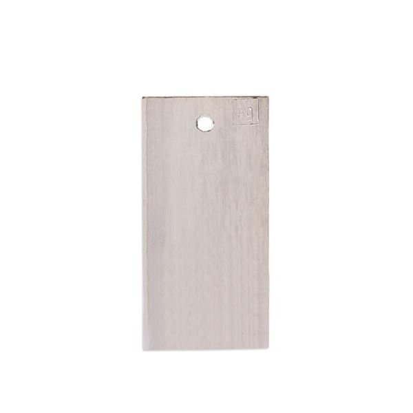 Anód Ag, 100x50x2mm (Comfort II és Digital II)