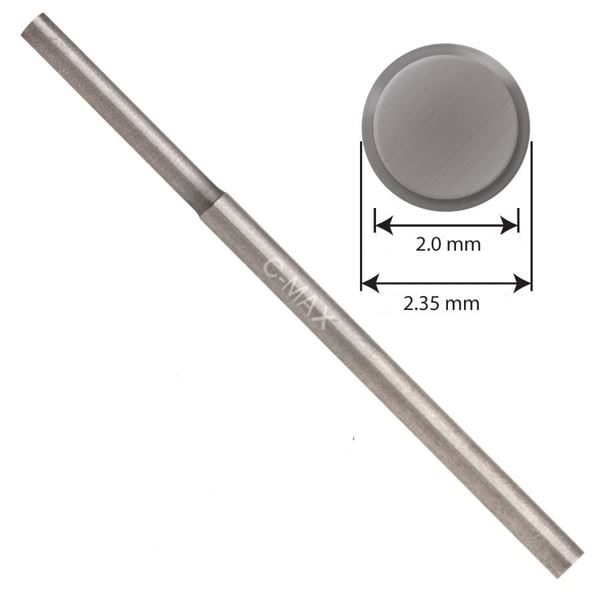 GRS véső C-Max kerek pr. 2,00 mm, hegy 15 mm, félkész termék