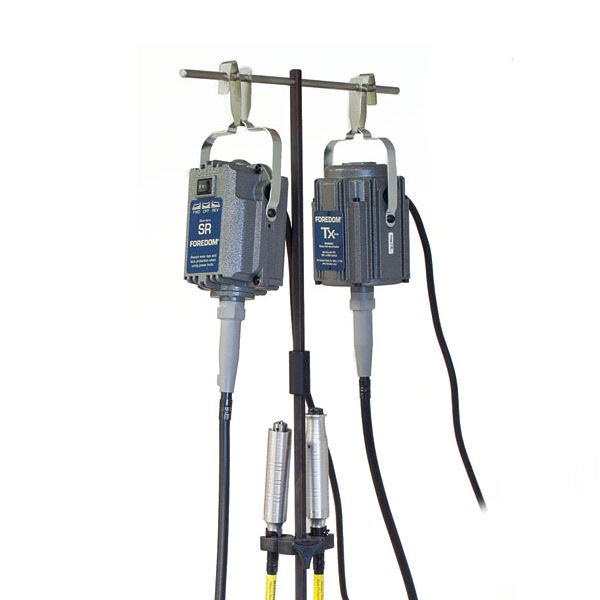 Motortartó dupla Foredom MAMH-2, szorító kocka