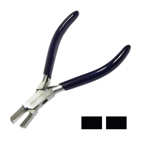 Fogó, kőbefogó, 125 mm méretű, kék PVC fogantyú