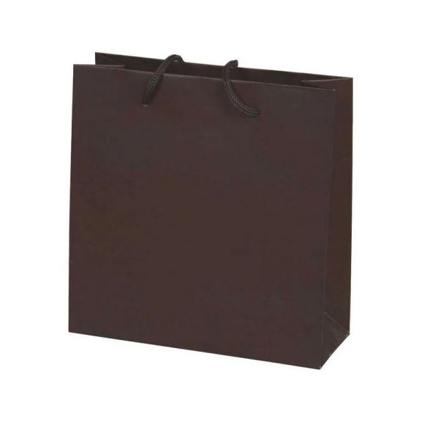 MAYA Paper Bag - Brown, 24x23x9 cm