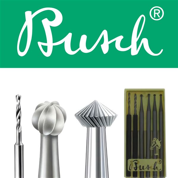 Busch marókészlet pavé foglaláshoz, kőátmérő 2,00 mm