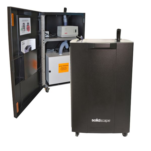 Szívóállvány a Solidscape 3D nyomtatóhoz