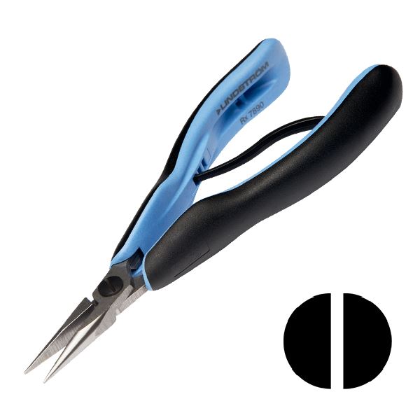 Lindström RX 7890 Needle Nose Pliers, 158,5 mm