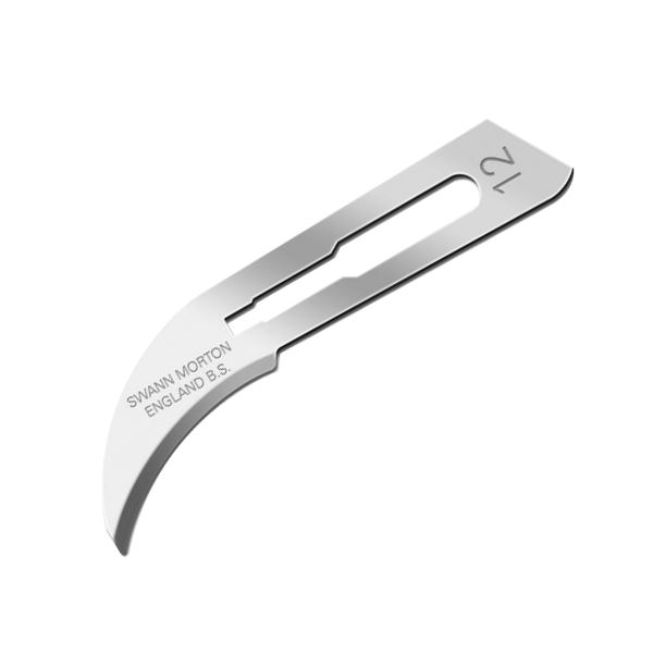 Swann Morton Sterile Scalpel Blade, 12