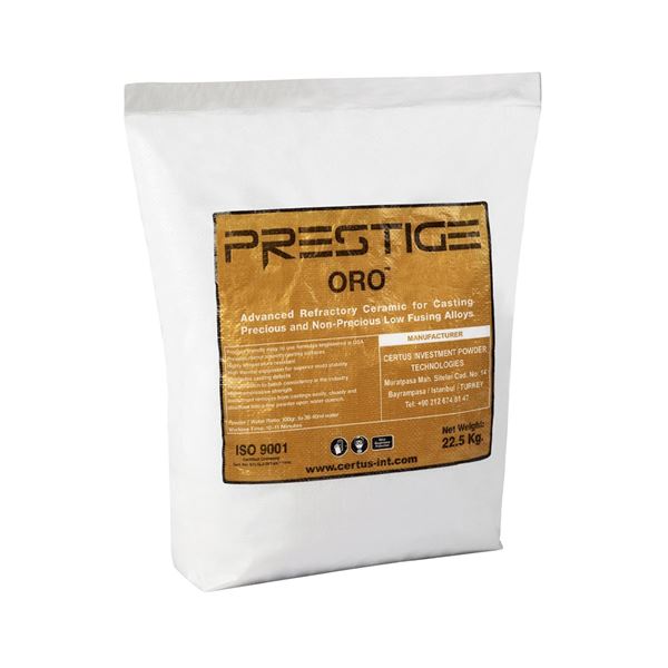 Prestige Oro ékszerészeti öntőpor, 22,5 kg