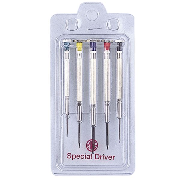 MKS Watch Screwdrivers Set, 5 pcs