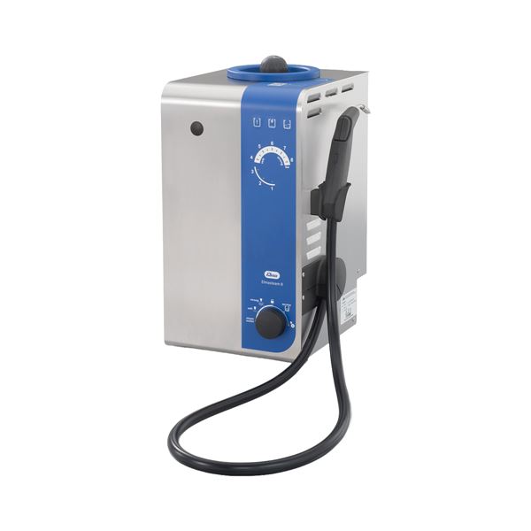 ElmaSteam 8 with handpiece, pump and air connection