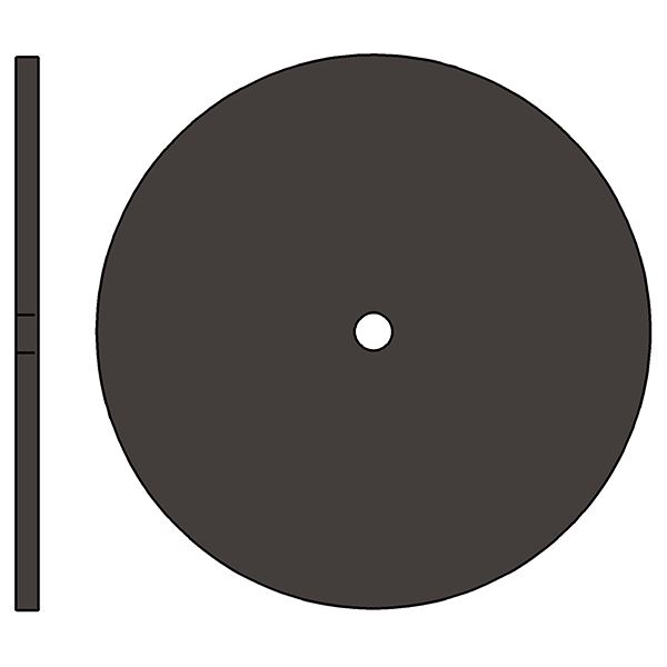 Cut-off Wheel, Fig. 437, d = 25,0x1,0 mm