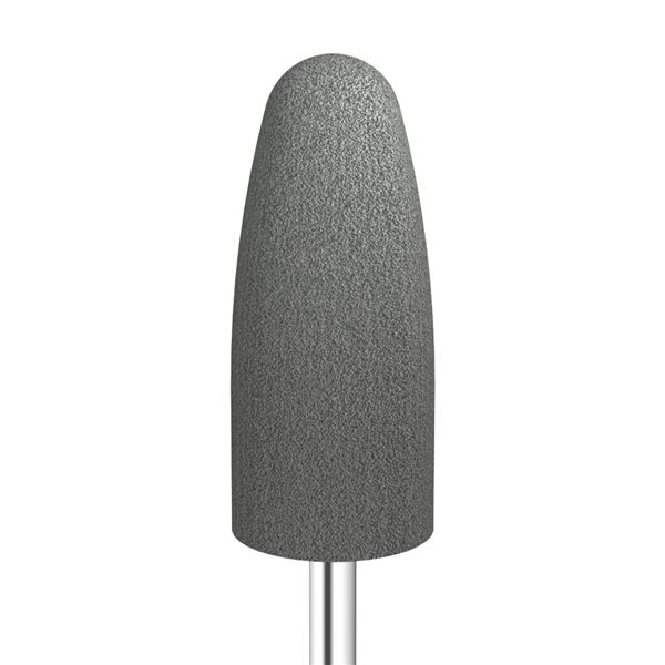 Polírozó gumi szár tompa hegyével akrilhez,  1x2,5 mm, közepes
