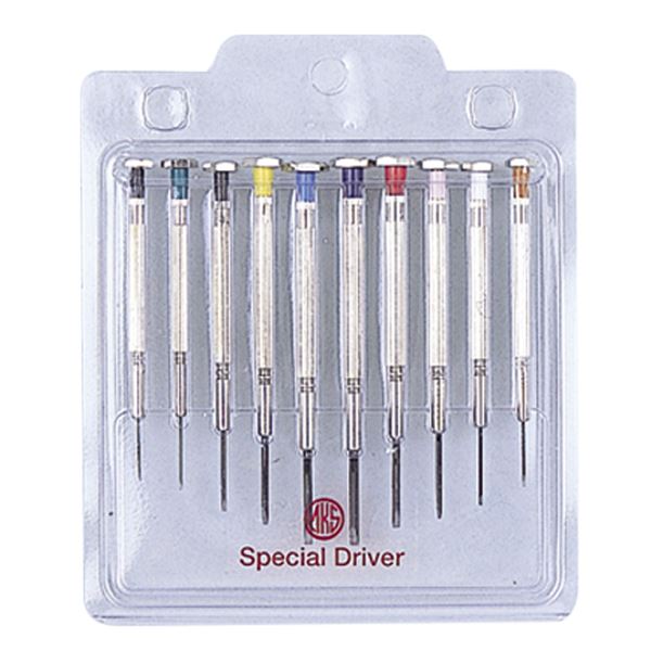 MKS Watch Screwdrivers Set, 10 pcs