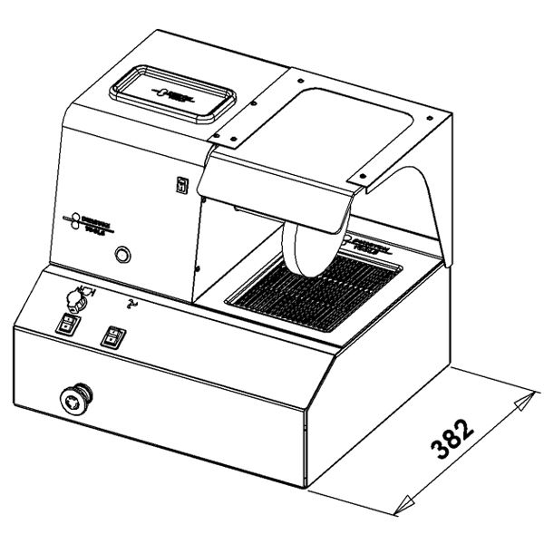 Polírozó gép egyoldalú W.Durston