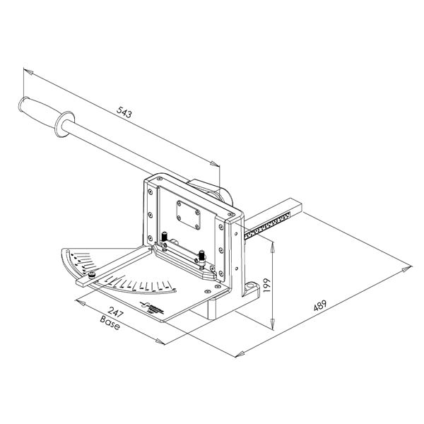 Durston Guillotine Shear, 150 mm