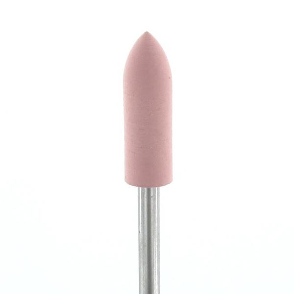 Szilikon szár hengeres hegyes, szerelve 5,2x16 mm, rózsaszín, extra finom