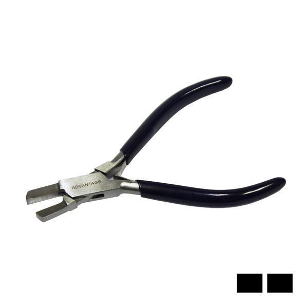 Fogó, kőbefogó, 125 mm méretű, kék PVC fogantyú