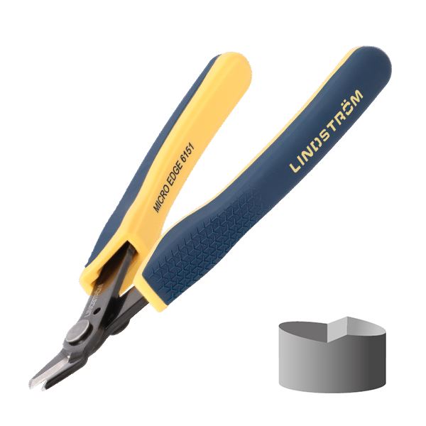 Lindström 6151 EDGE Dura Shear Side Cutter with Tapered Head 134 mm