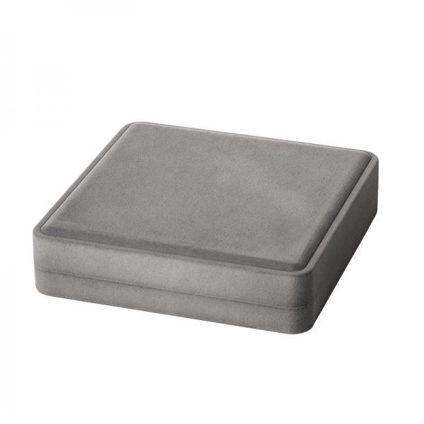 EMMA Necklace Jewellery Box - Grey, 154x150 mm