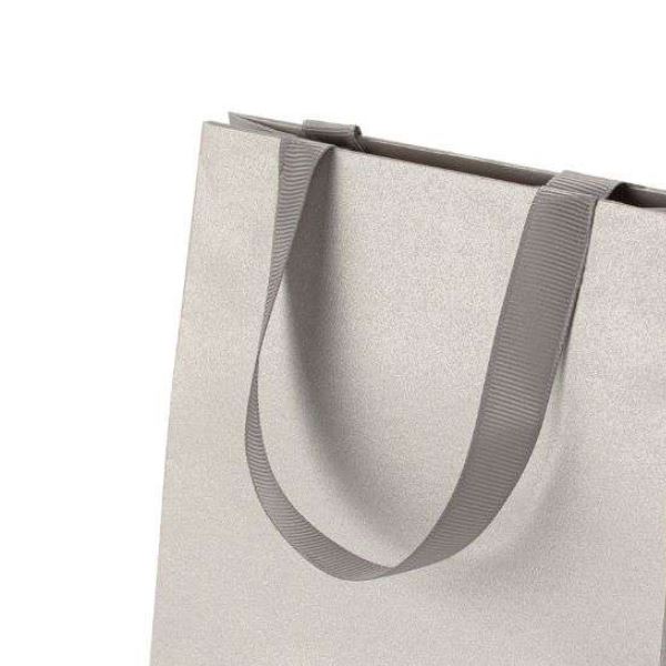 ADELA Paper Bag Silver 150x150x80 mm
