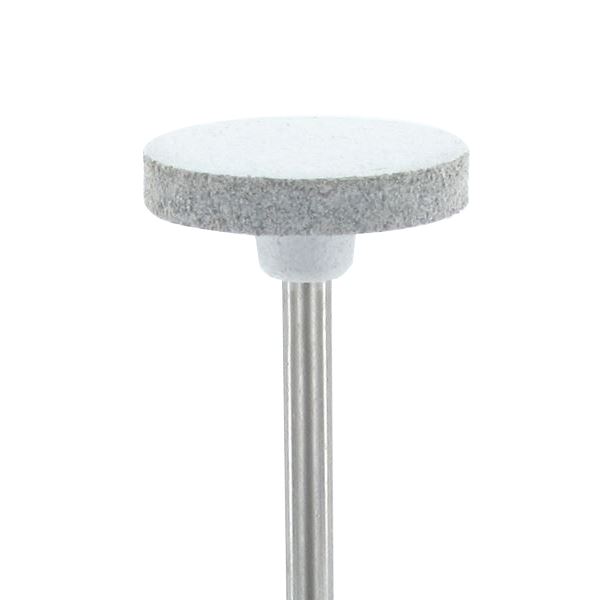 Szilikon korong szerelt 15x2,5 mm, fehér, durva