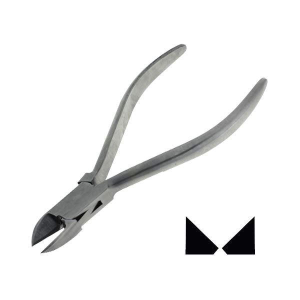 Fogó, oldalcsípő, csiszolt, 130 mm