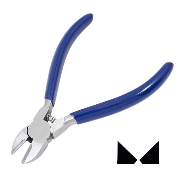 Carbide Side Cutter, size 130 mm, blue PVC handle