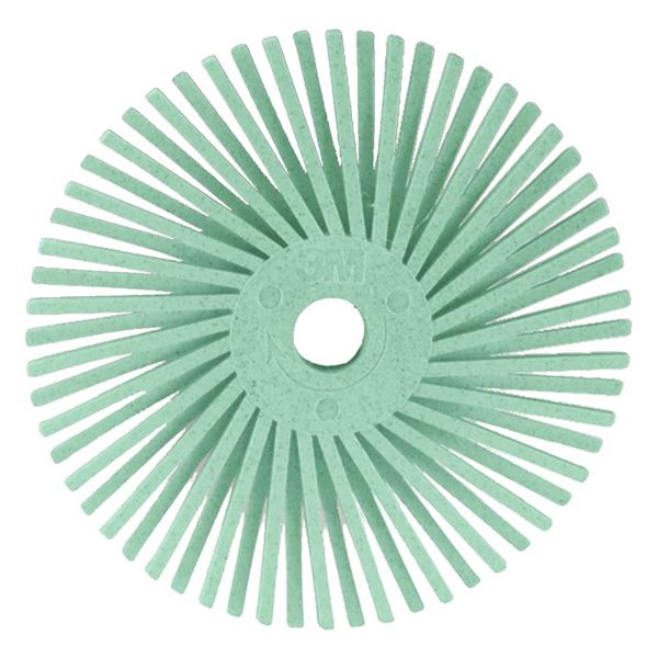 3M radiális sörte lemez 19 mm - 1 átm.m (világos zöld)