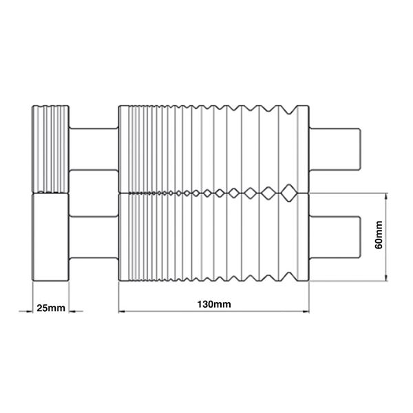 Durston DRM W130E hengerlőgép, huzal, hajtómű nélkül, külső görgőkkel