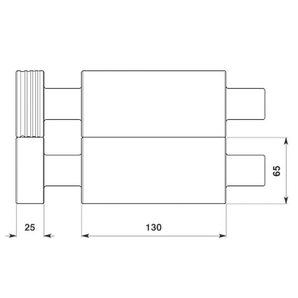 Elektromos henger Durston DRM 130 Double kétoldalas, fémlemez / drót