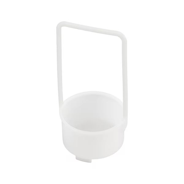 Plastic basket for ultrasonic devices