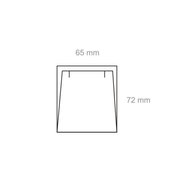 IDA Universal Jewellery Box - Blue, 65 x 72 mm