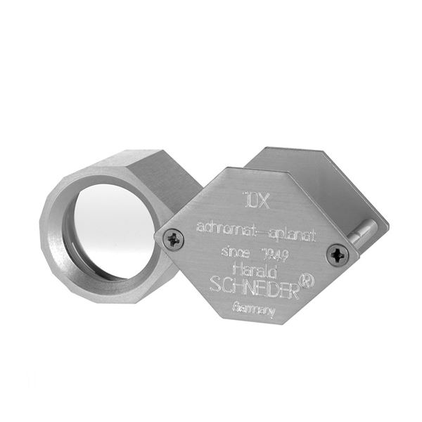 Schneider Standard Pocket Diamond Loupe, 10x, diam. 18 mm