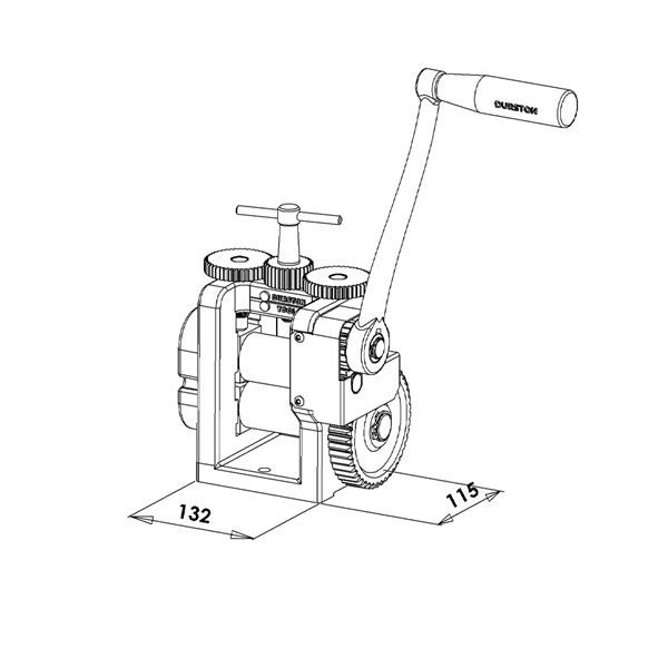Durston Hobby 80 lapos hengermű