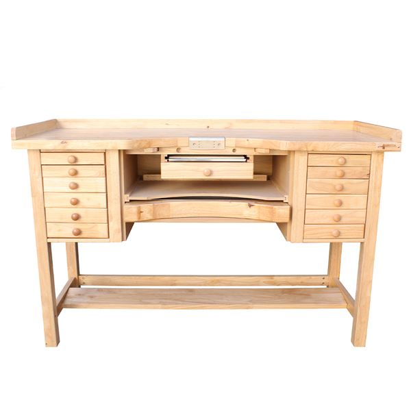 Zlatnický stůl Double Superior