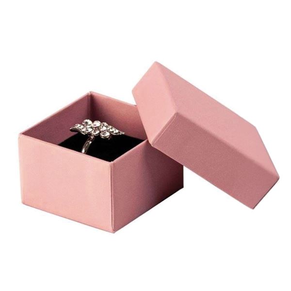 CARLA Ring Jewellery Box - Pink 48 x 48 mm