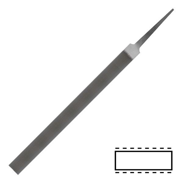 Reszelő, lapos, 150 mm / 19 mm / 4 mm, dur.3